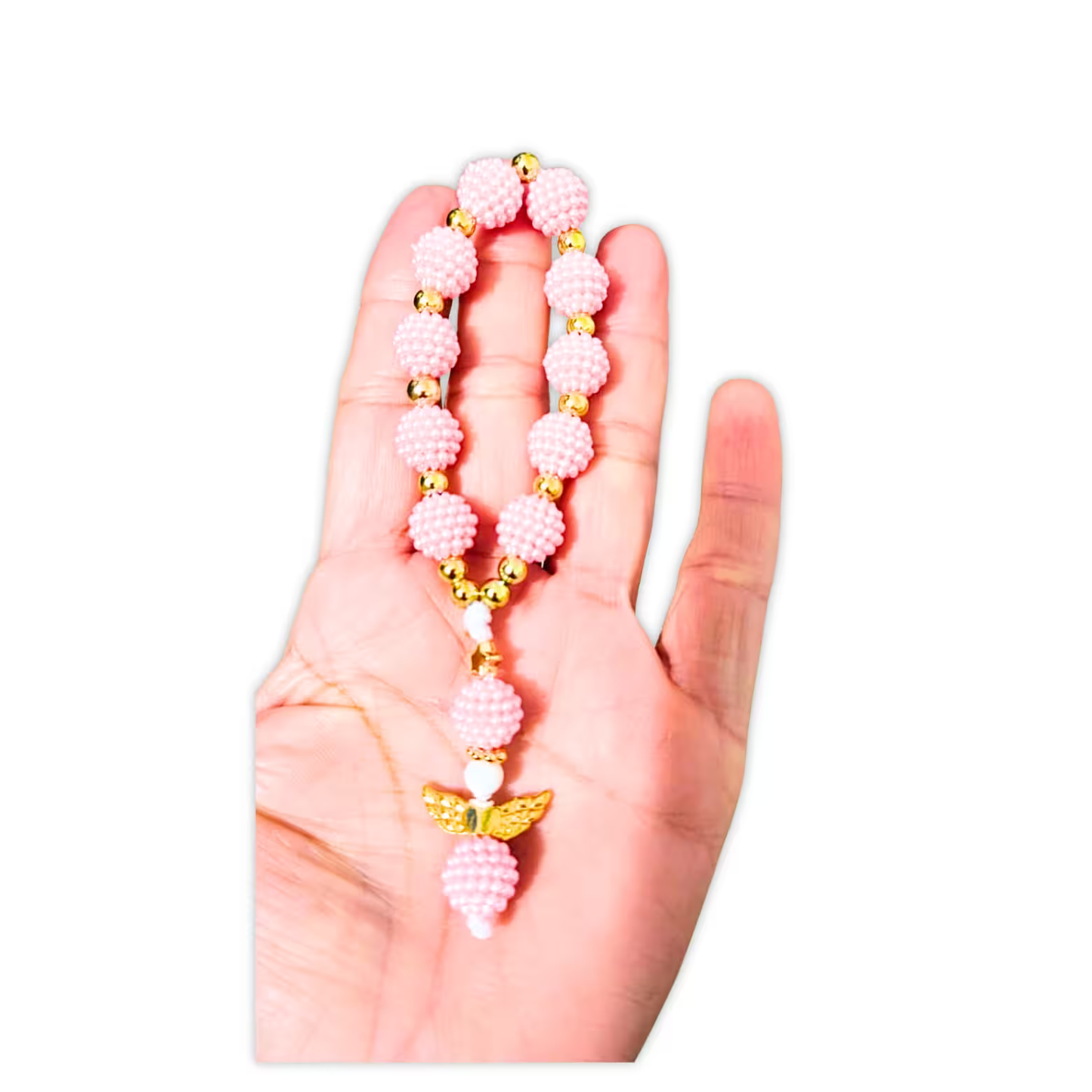 Denario Ángel de la Guarda – Rosa Pastel