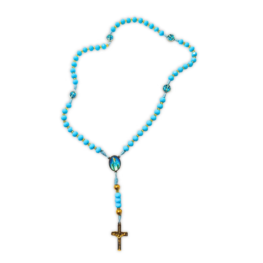 Rosario Virgen Milagrosa – Celeste Dorado
