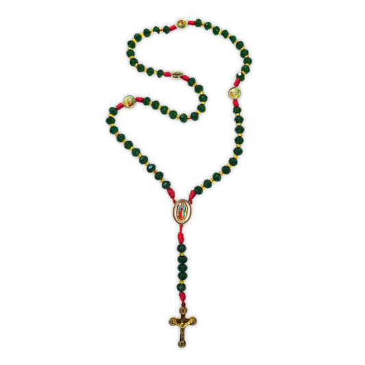Rosario Virgen de Guadalupe – Verde y Rojo
