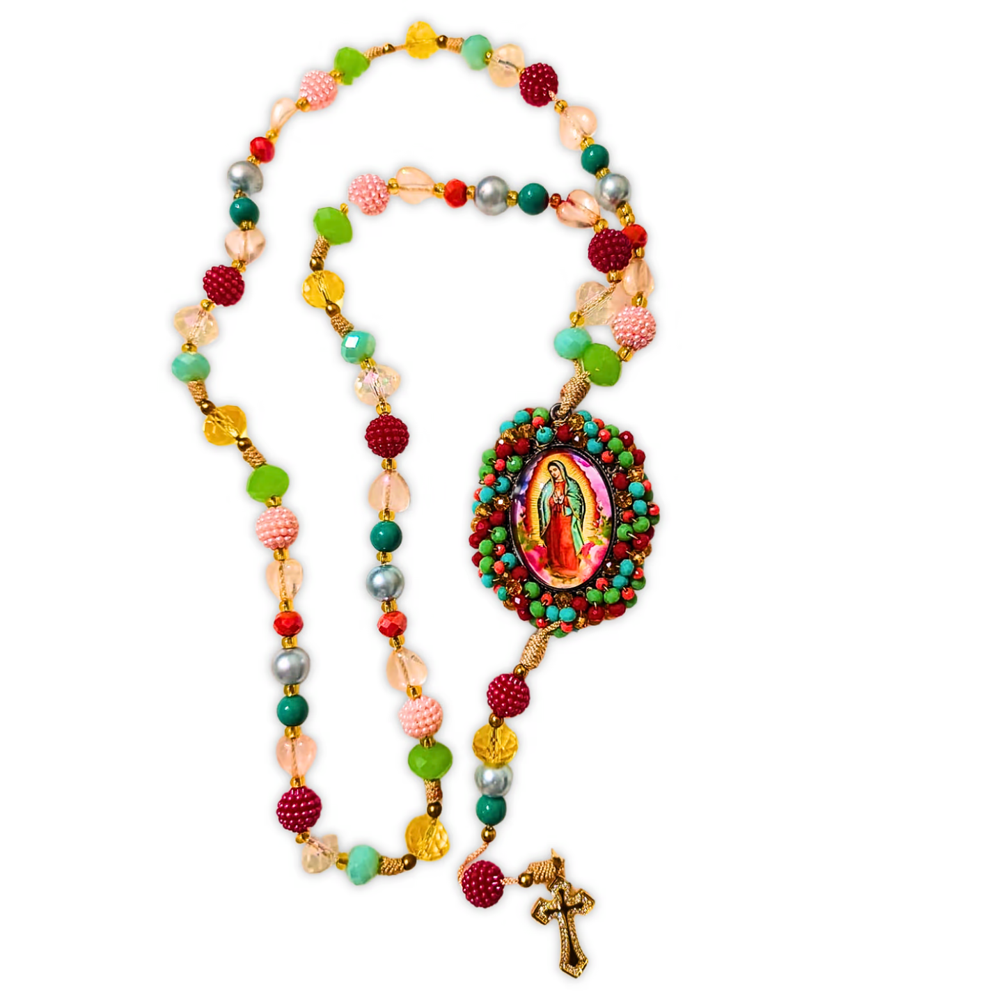 Rosario Virgen de Guadalupe – Multicolor