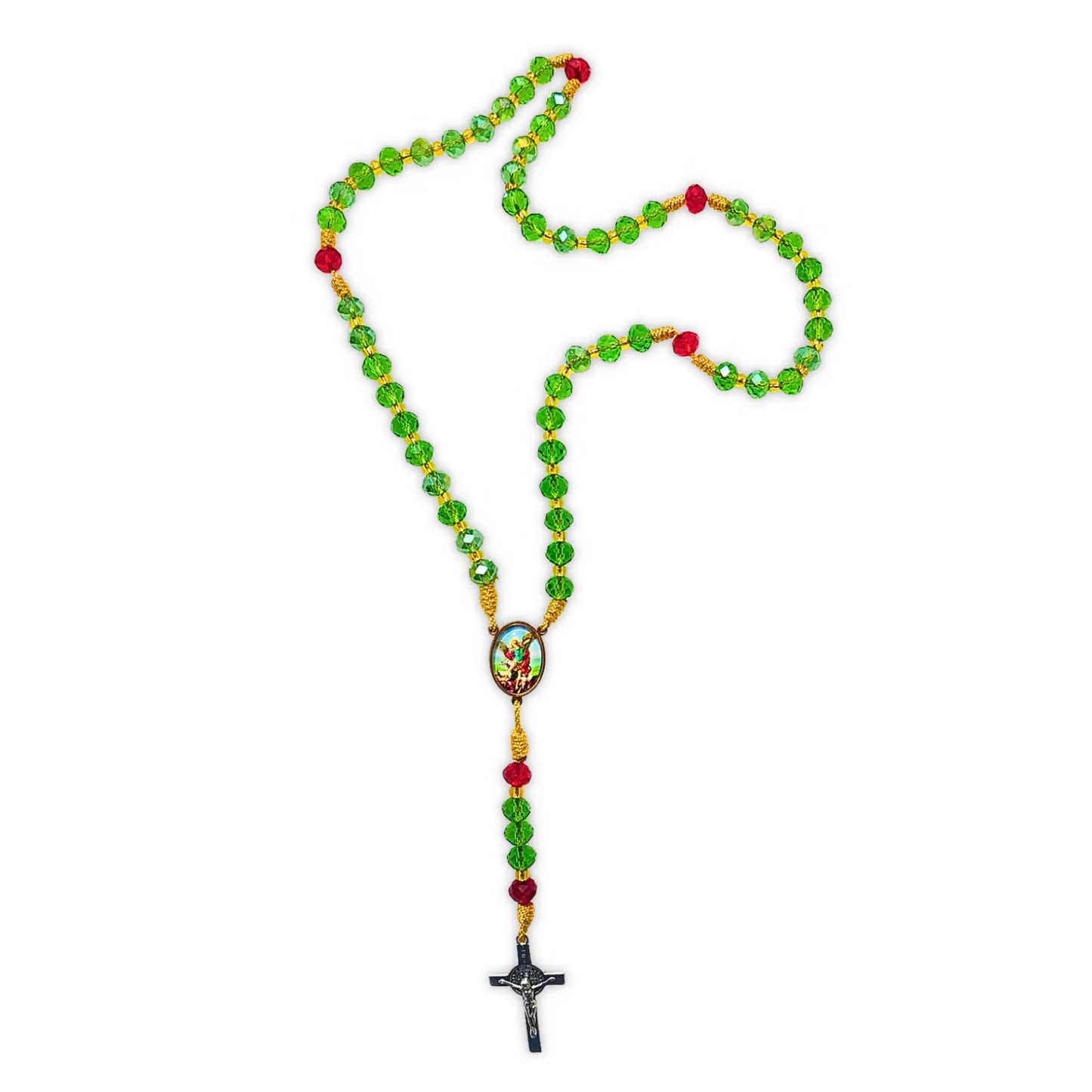 Rosario San Miguel Arcángel – Verde Esmeralda