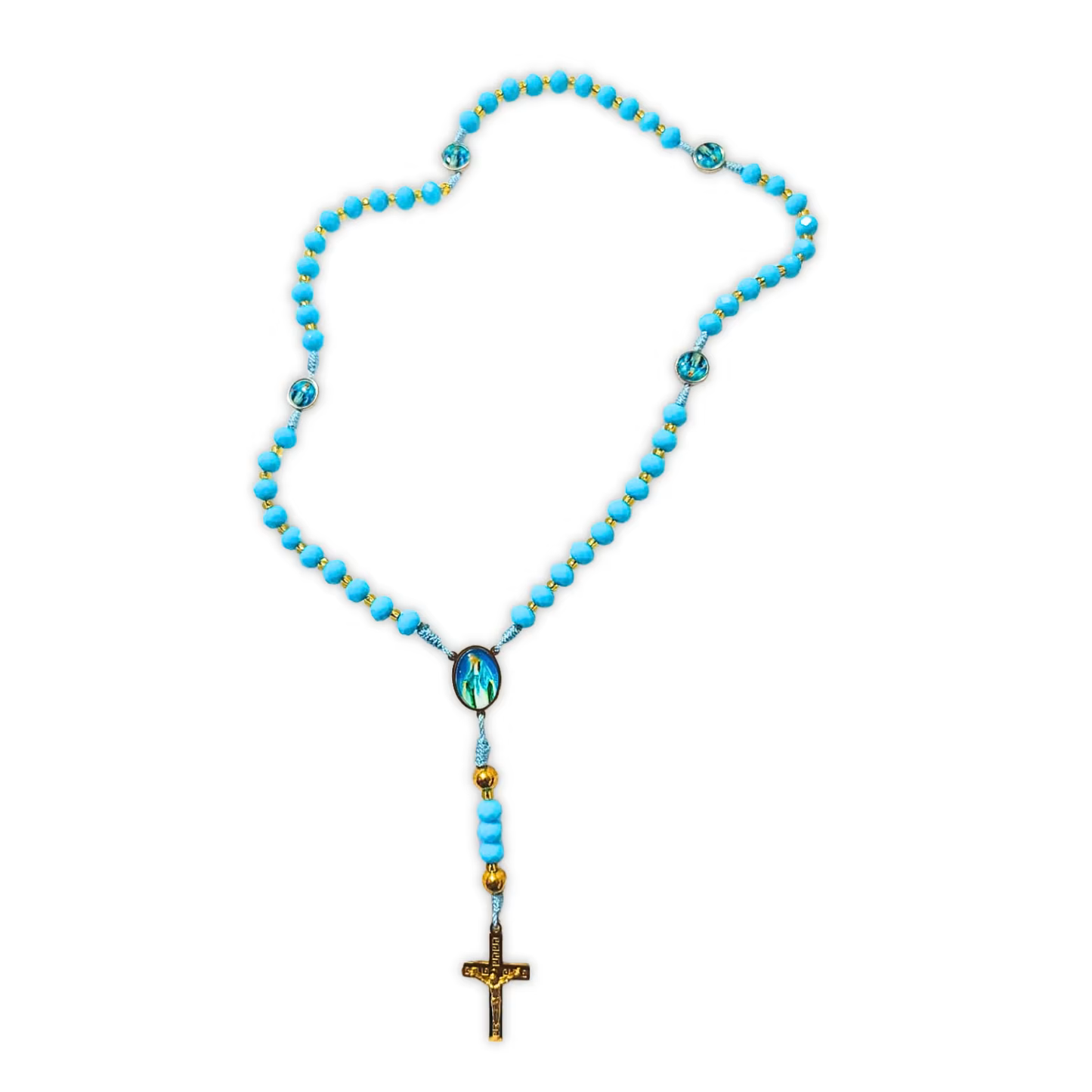 Rosario Virgen Milagrosa – Celeste Dorado